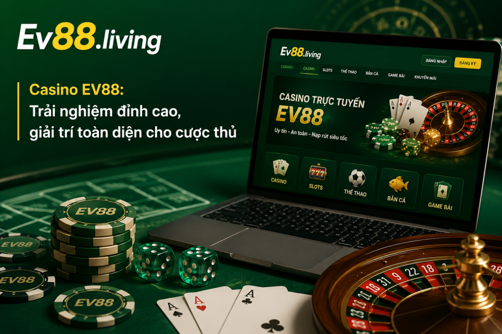 Giao diện sảnh Casino EV88