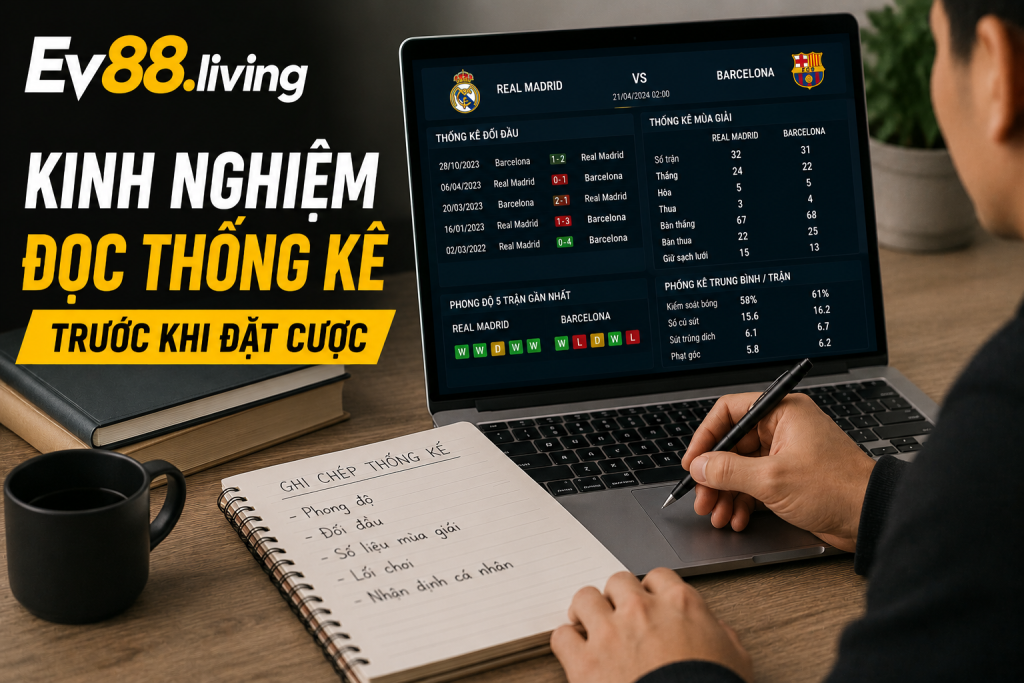 Người chơi ghi chép dữ liệu và nhận định trước khi đặt cược