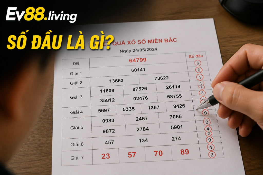 Số đầu là gì trong kết quả xổ số